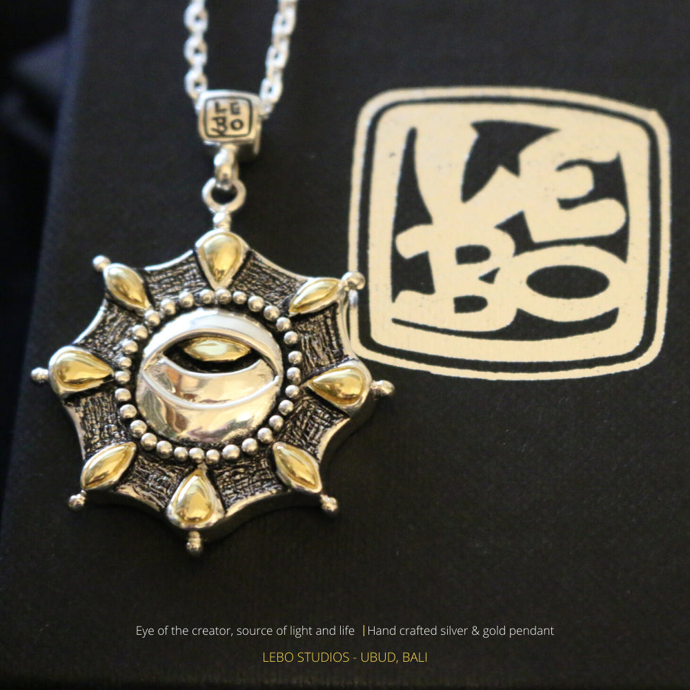 Eye of the creator - Source of Light and Life - Limited Edition - Lebo Necklace